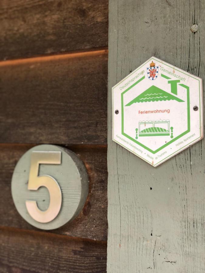 Chalet De Charme, Le "Caribou Lodge", Eifel Belge 불랑쥬 외부 사진