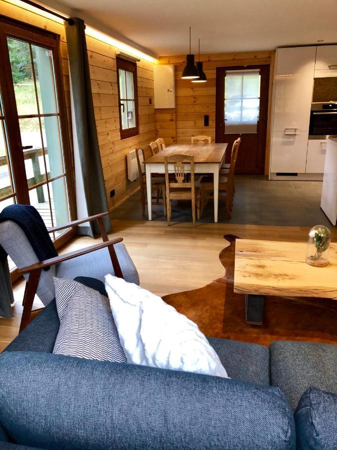 Chalet De Charme, Le "Caribou Lodge", Eifel Belge 불랑쥬 외부 사진
